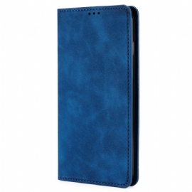 Kožené Pouzdro Folio Oppo A98 5g Retro Textura