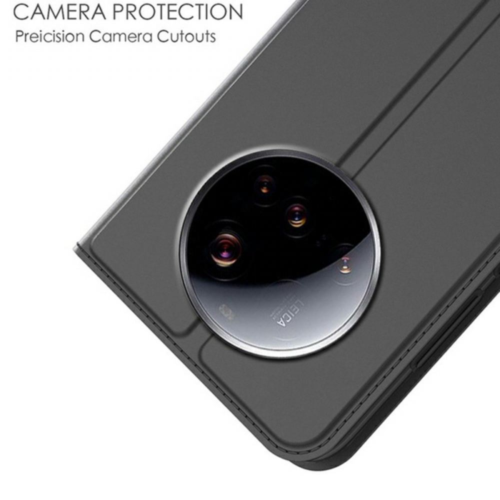 Kožené Pouzdro Folio Xiaomi 15 Ultra Pouzdro Na Karty A Stojánek