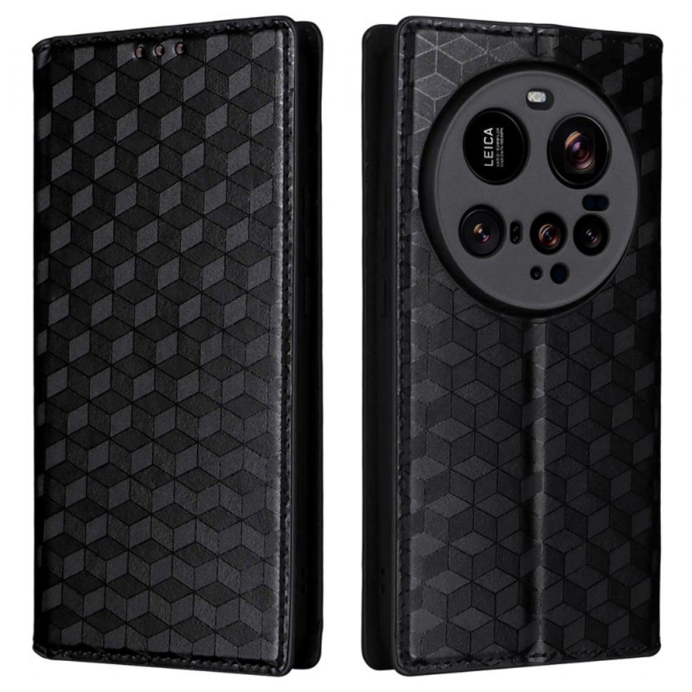 Kožené Pouzdro Xiaomi 15 Ultra 3d Diamanty