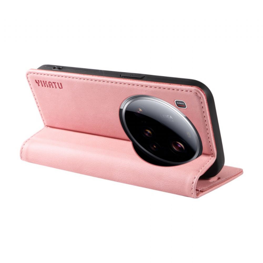 Kožené Pouzdro Xiaomi 15 Ultra Vintage Styl Ykatu