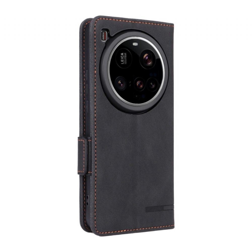 Kožený Kryt Na Xiaomi 15 Ultra Retro Design