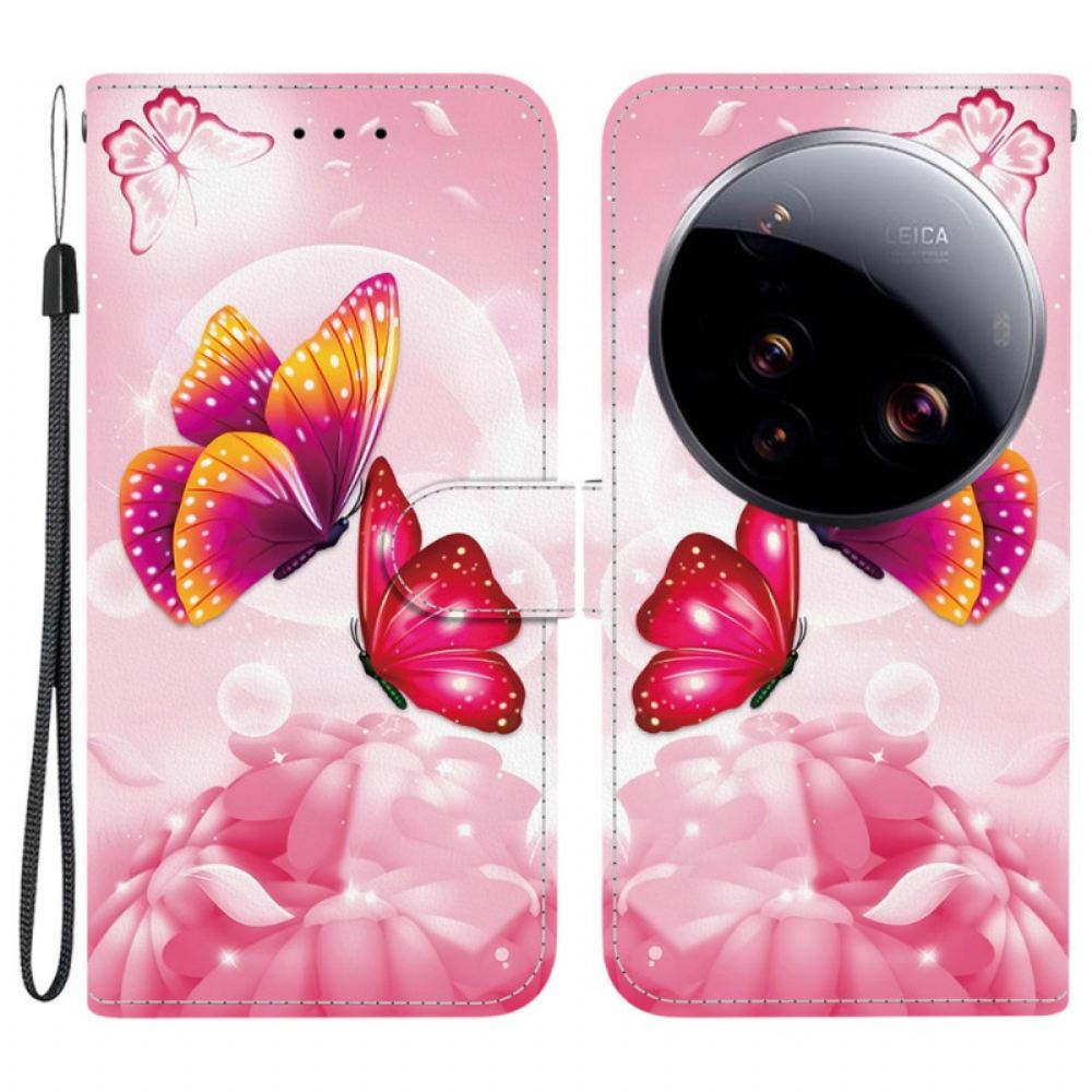 Kožený Kryt Xiaomi 15 Ultra Barevná Krajina