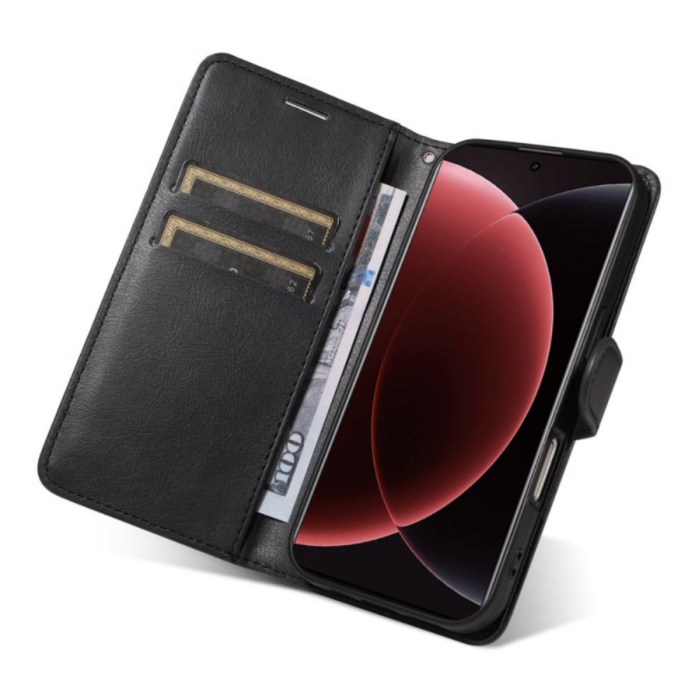 Kožený Kryt Xiaomi 15 Ultra Jednoduchá Umělá Kůže