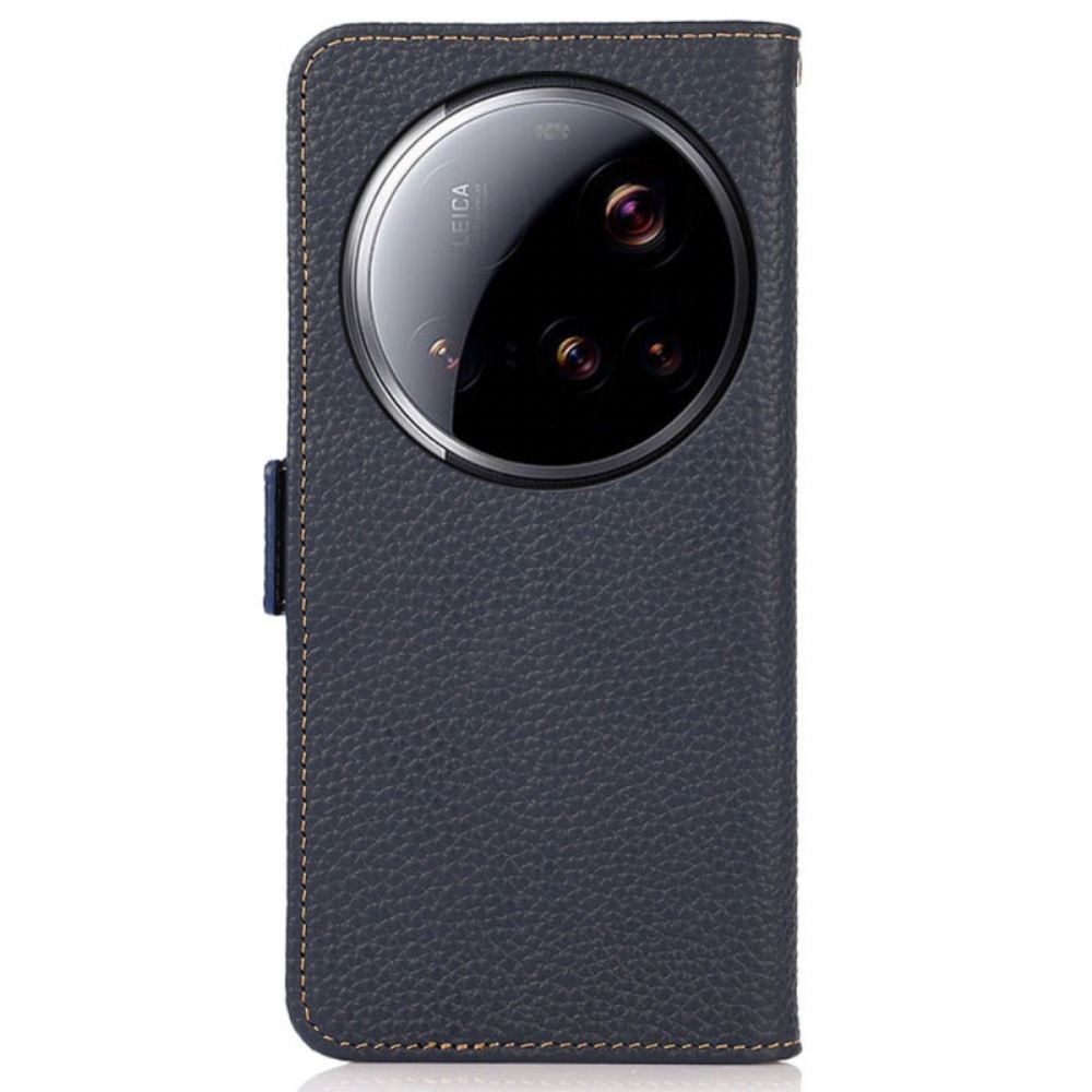 Kožený Kryt Xiaomi 15 Ultra Kůže Khazneh S Rfid Blokováním