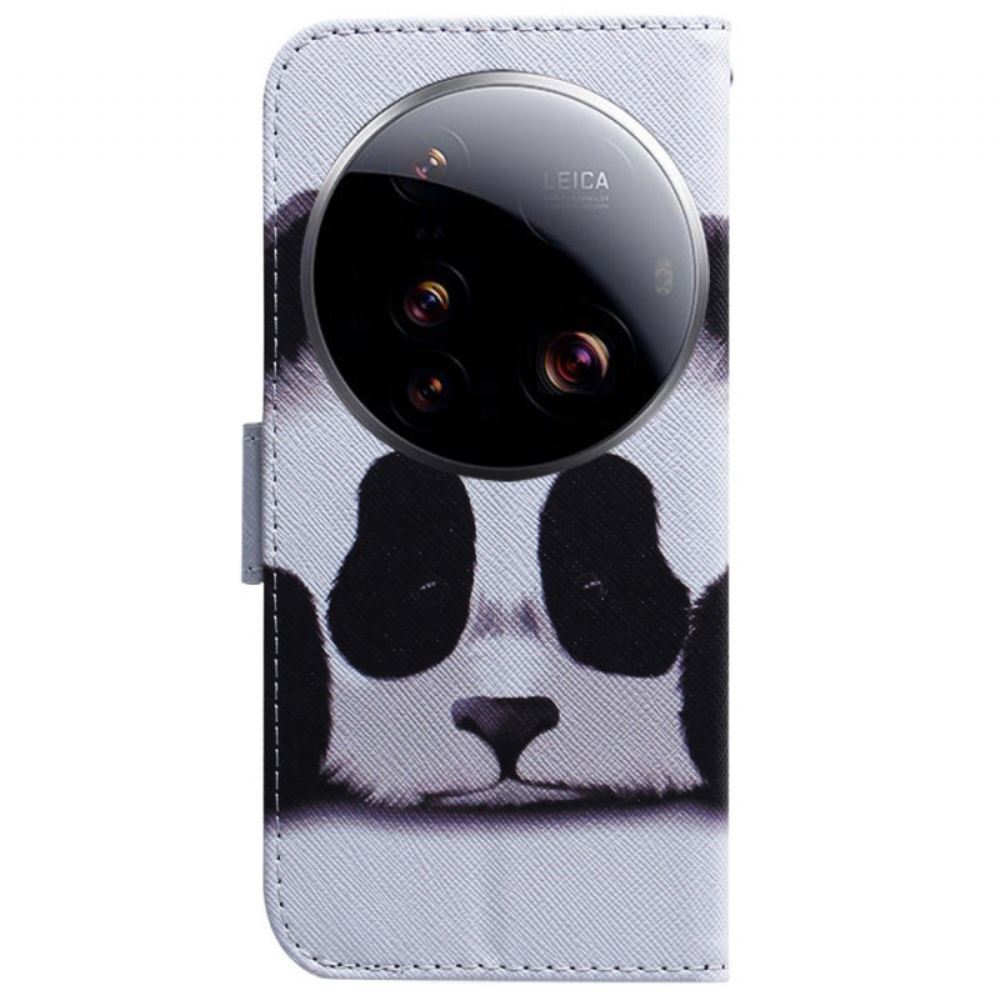 Kožený Kryt Xiaomi 15 Ultra Panda