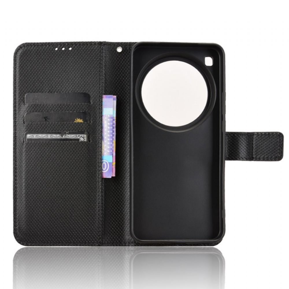 Kožený Kryt Xiaomi 15 Ultra Prošívání Popruhu