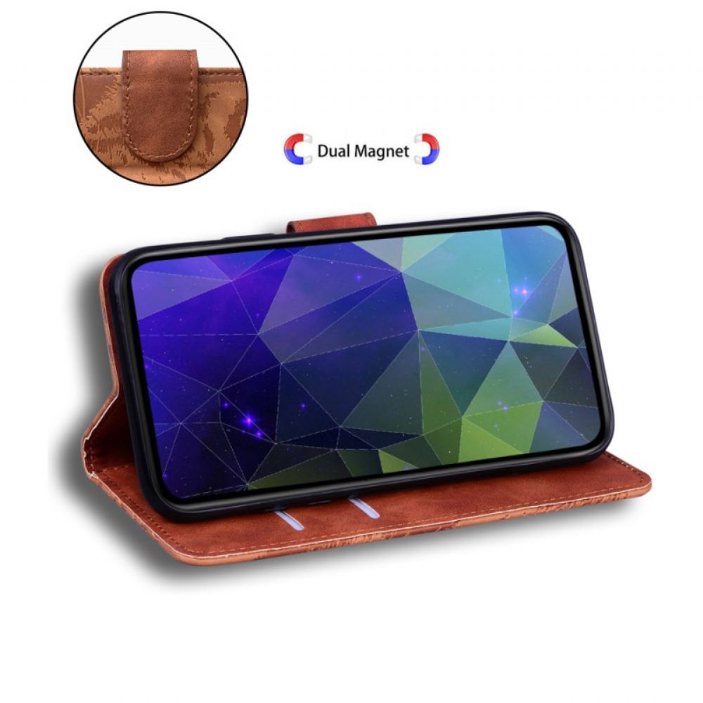 Kožený Kryt Xiaomi 15 Ultra Tygří Potisk