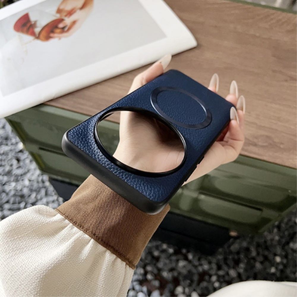 Kryt Xiaomi 15 Ultra Kompatibilní S Kůží Magsafe Lychee