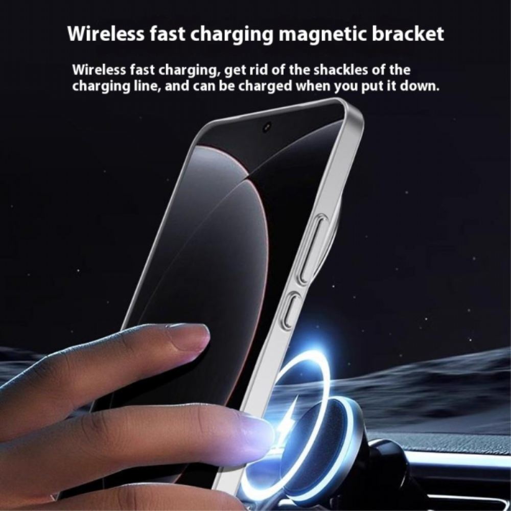 Kryt Xiaomi 15 Ultra Kryty Na Mobil Kompatibilní S Magsafe Alloy S Držákem