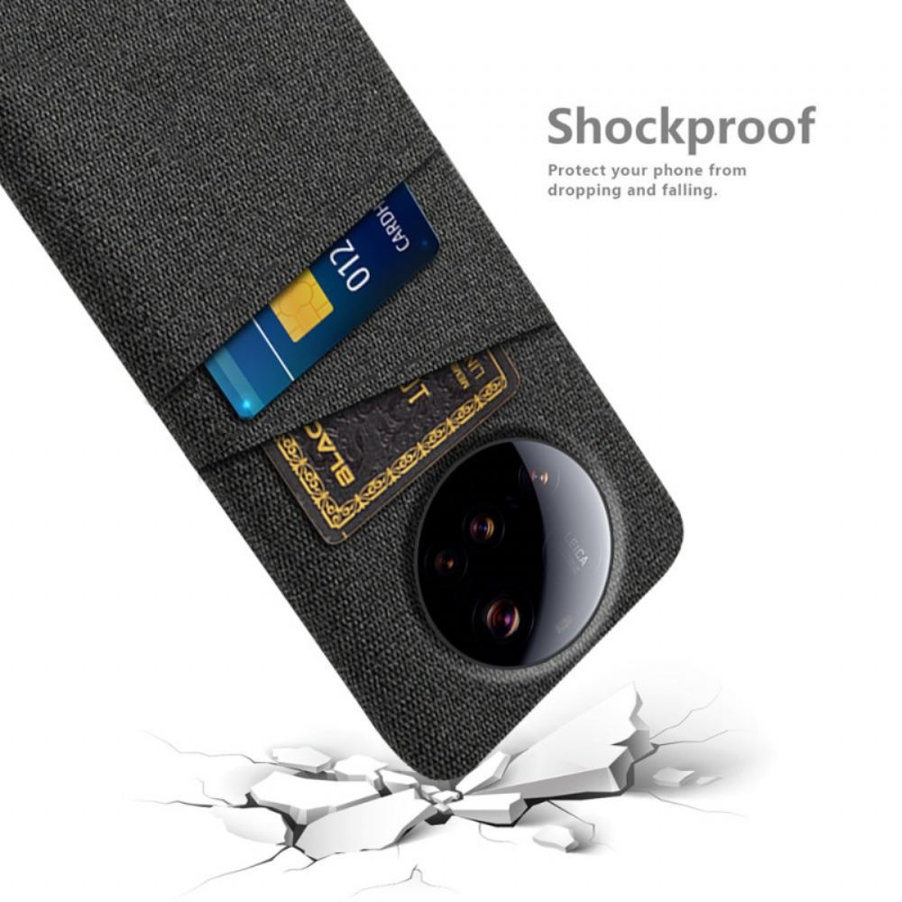 Kryt Xiaomi 15 Ultra Látkový Duální Držák Na Karty