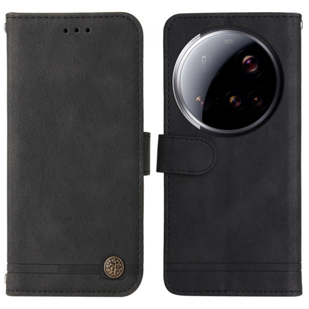 Peněženková Pouzdra Xiaomi 15 Ultra Kryty Na Mobil Dekorativní Nýt