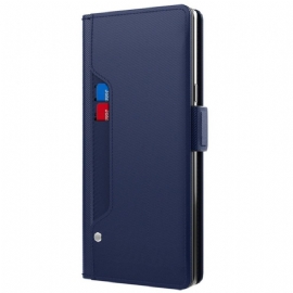 Peněženková Pouzdra Xiaomi 15 Ultra Kryty Na Mobil Odnímatelné Zrcátko A Pouzdro Na Karty