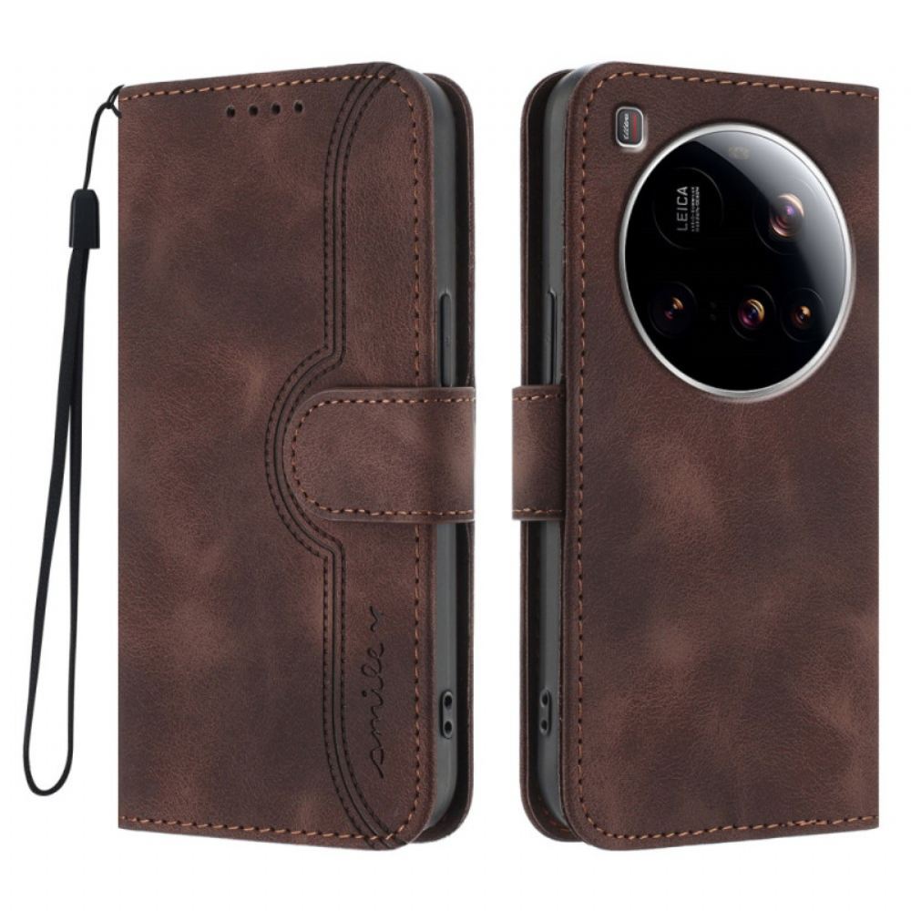 Peněženková Pouzdra Xiaomi 15 Ultra Kryty Na Mobil Úsměv