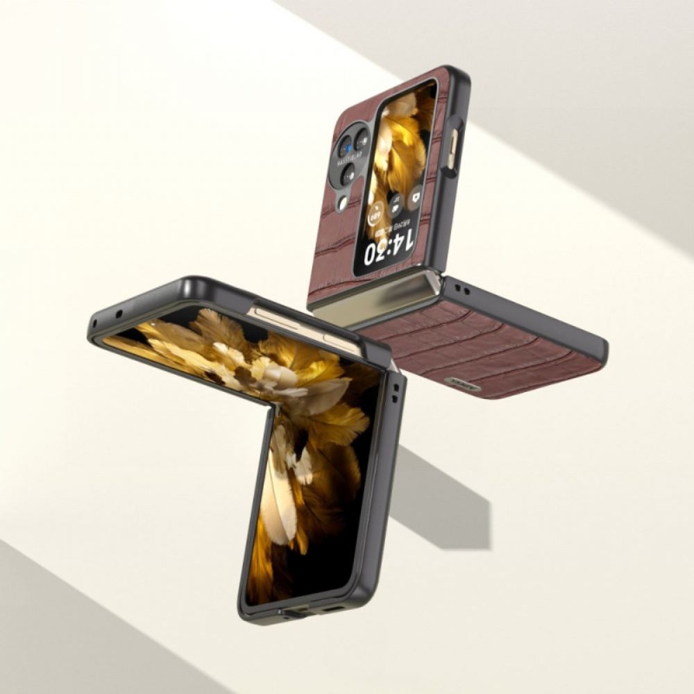 Kryt Oppo Find N3 Flip Krokodýlí Efekt Abeel