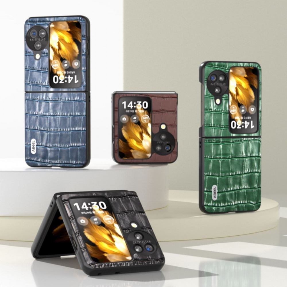 Kryt Oppo Find N3 Flip Krokodýlí Efekt Abeel