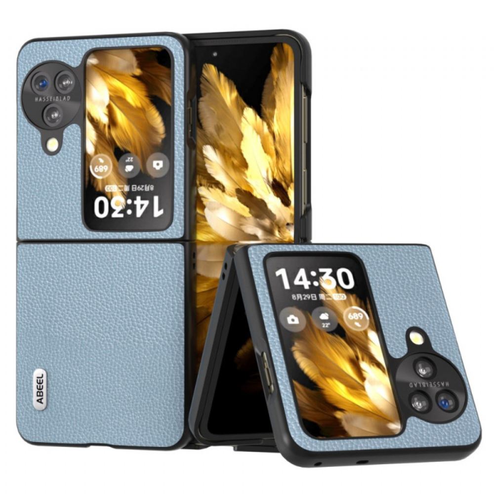 Kryt Oppo Find N3 Flip Kryty Na Mobil Litchi Abeel Z Umělé Kůže