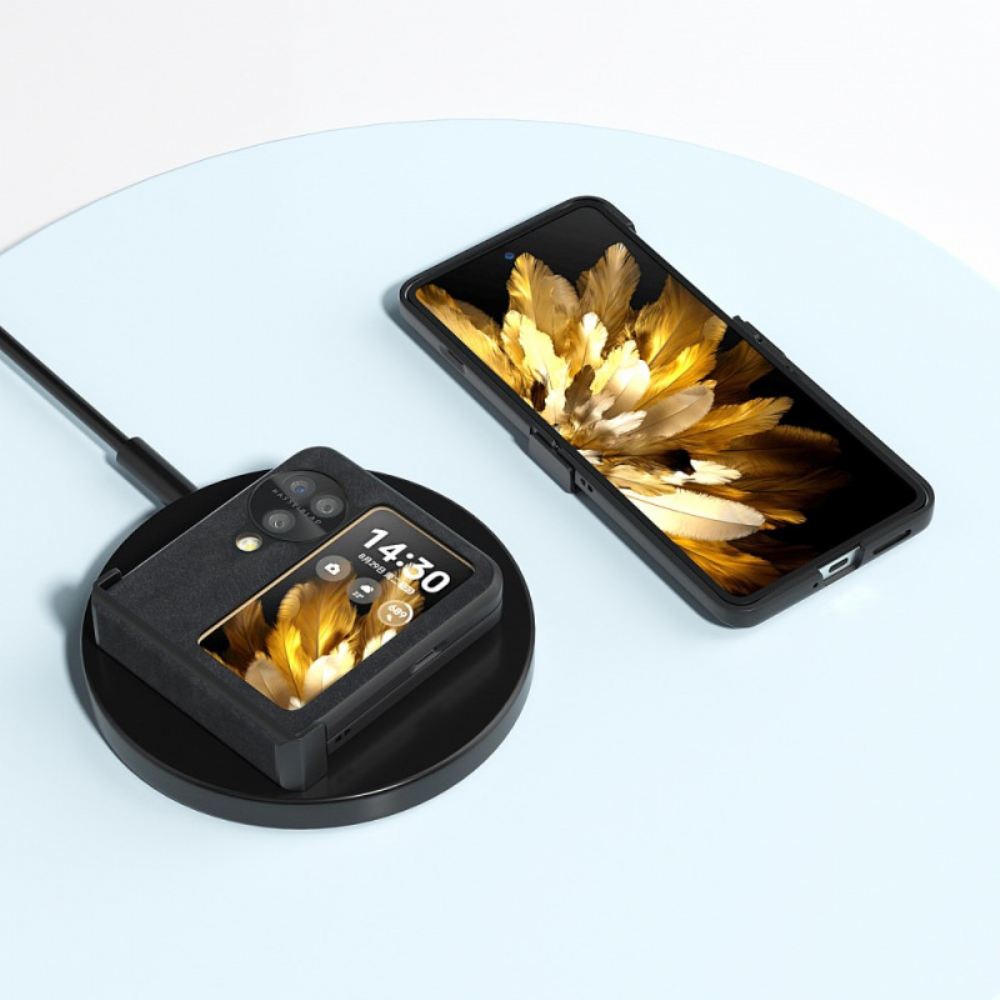 Kryt Oppo Find N3 Flip Kryty Na Mobil Retro Kožený Styl Abeel