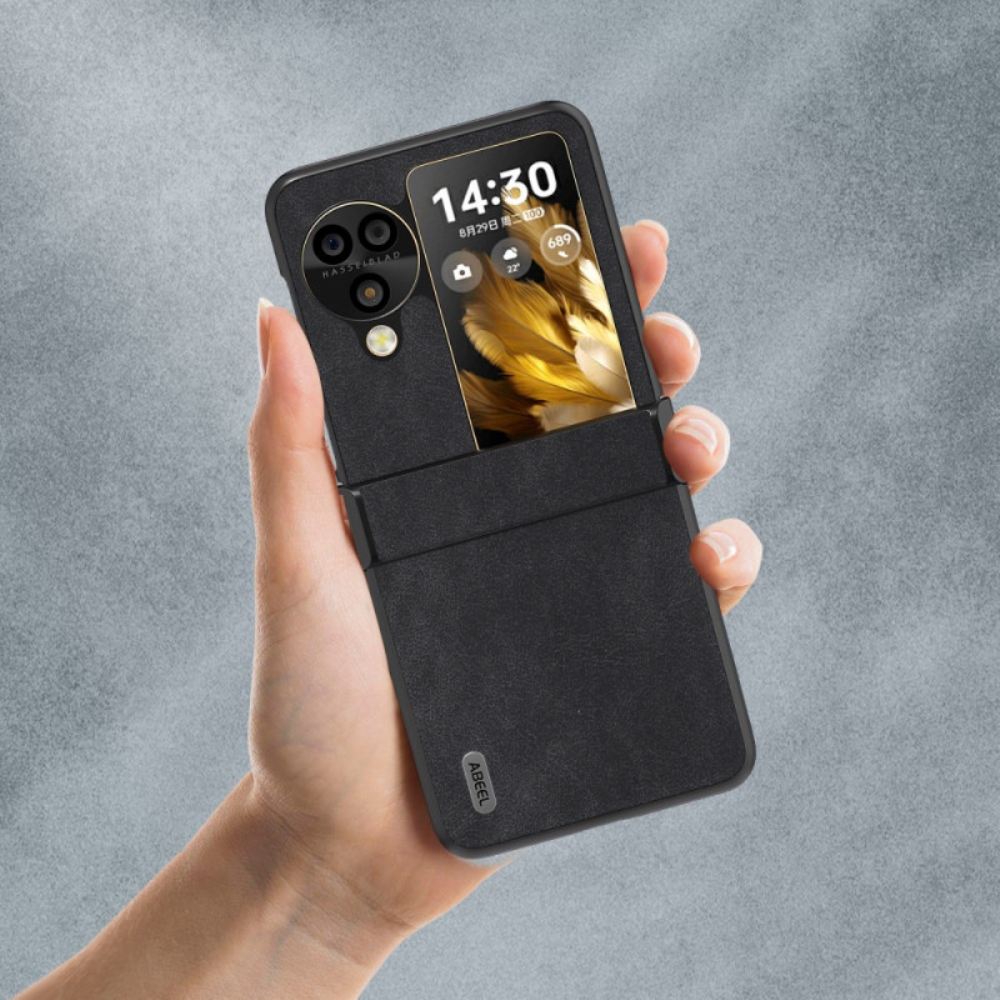 Kryt Oppo Find N3 Flip Kryty Na Mobil Retro Kožený Styl Abeel