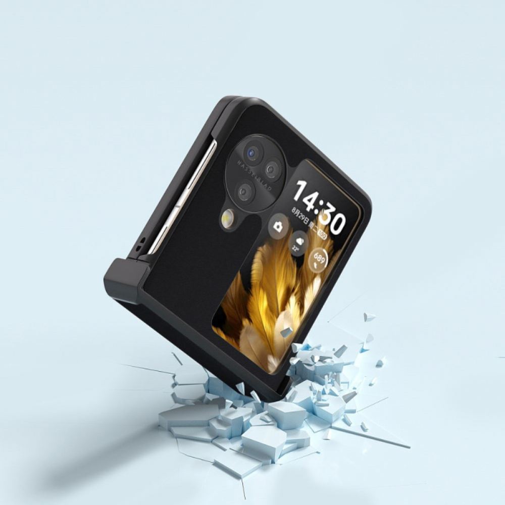 Kryt Oppo Find N3 Flip Pravá Kůže Abeel