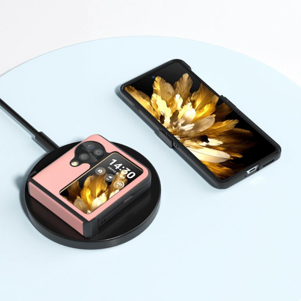 Kryt Oppo Find N3 Flip Texturovaná Kůže Abeel