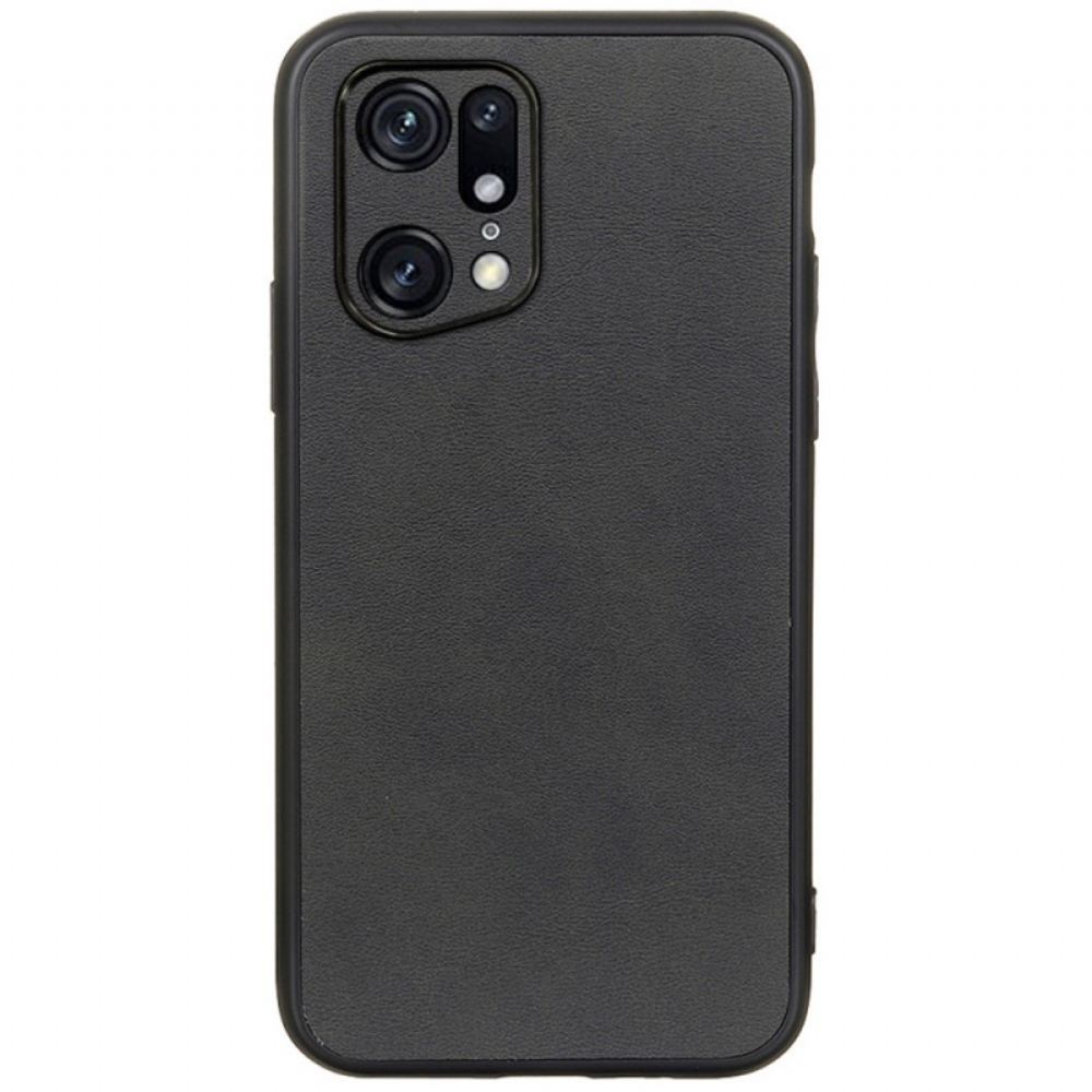 Kryt Na Oppo Find X5 Pro Efekt Vylepšené Kůže
