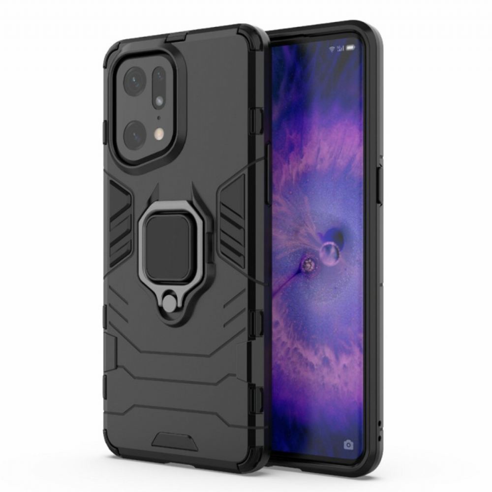 Kryt Na Oppo Find X5 Pro Odolné Vůči Prstenu