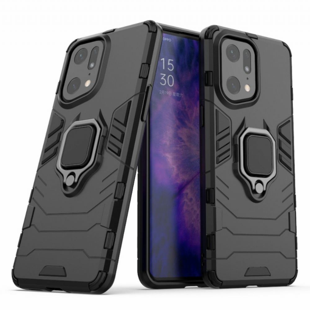 Kryt Na Oppo Find X5 Pro Odolné Vůči Prstenu