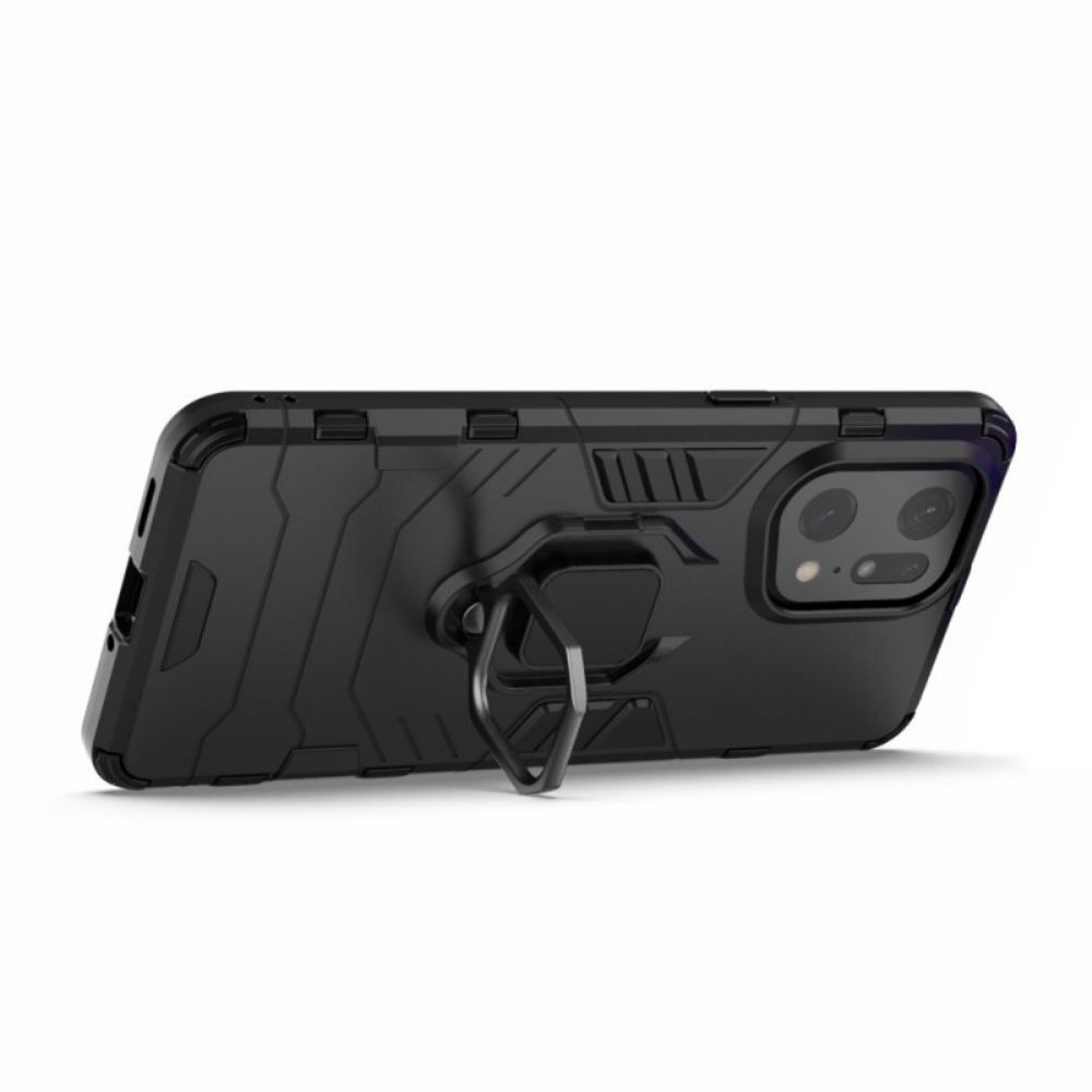 Kryt Na Oppo Find X5 Pro Odolné Vůči Prstenu