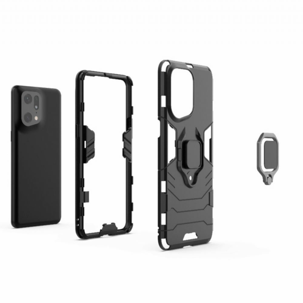Kryt Na Oppo Find X5 Pro Odolné Vůči Prstenu