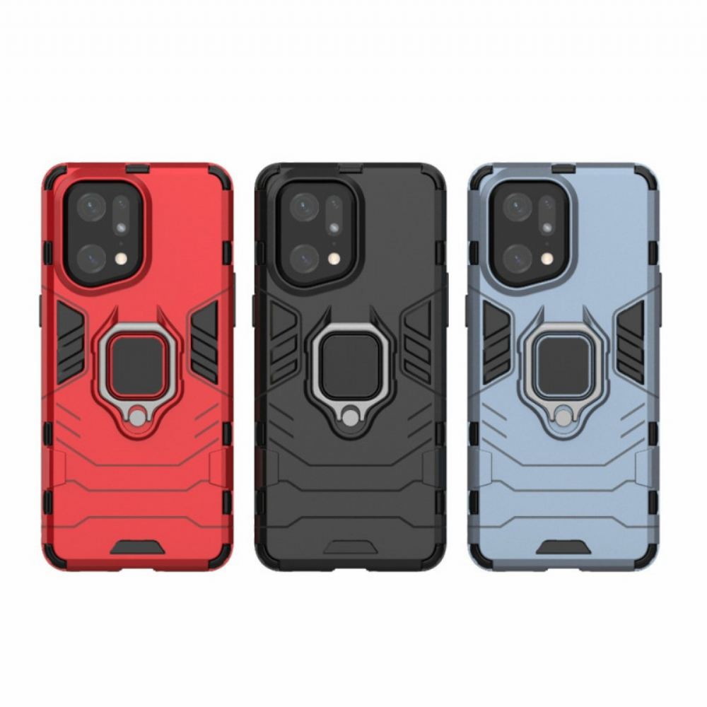Kryt Na Oppo Find X5 Pro Odolné Vůči Prstenu