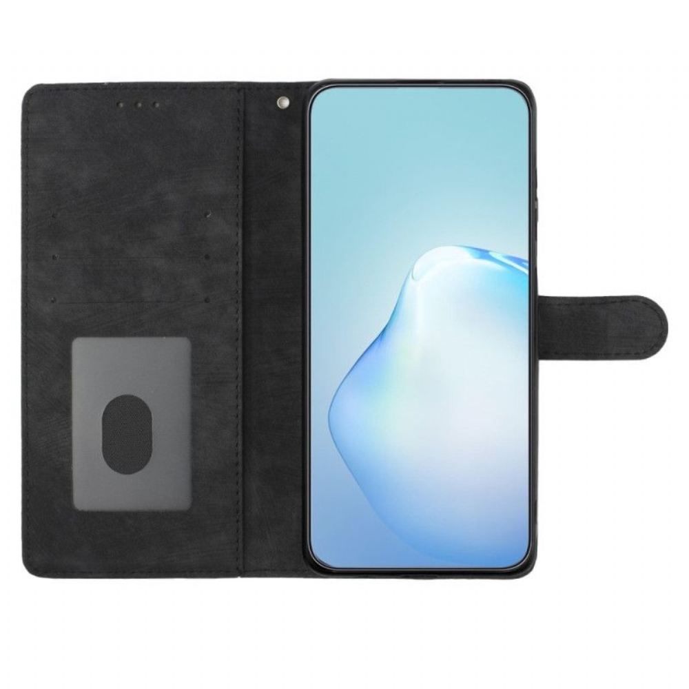 Flipové Pouzdro Na iPhone 15 Na Lana Retro Popruh