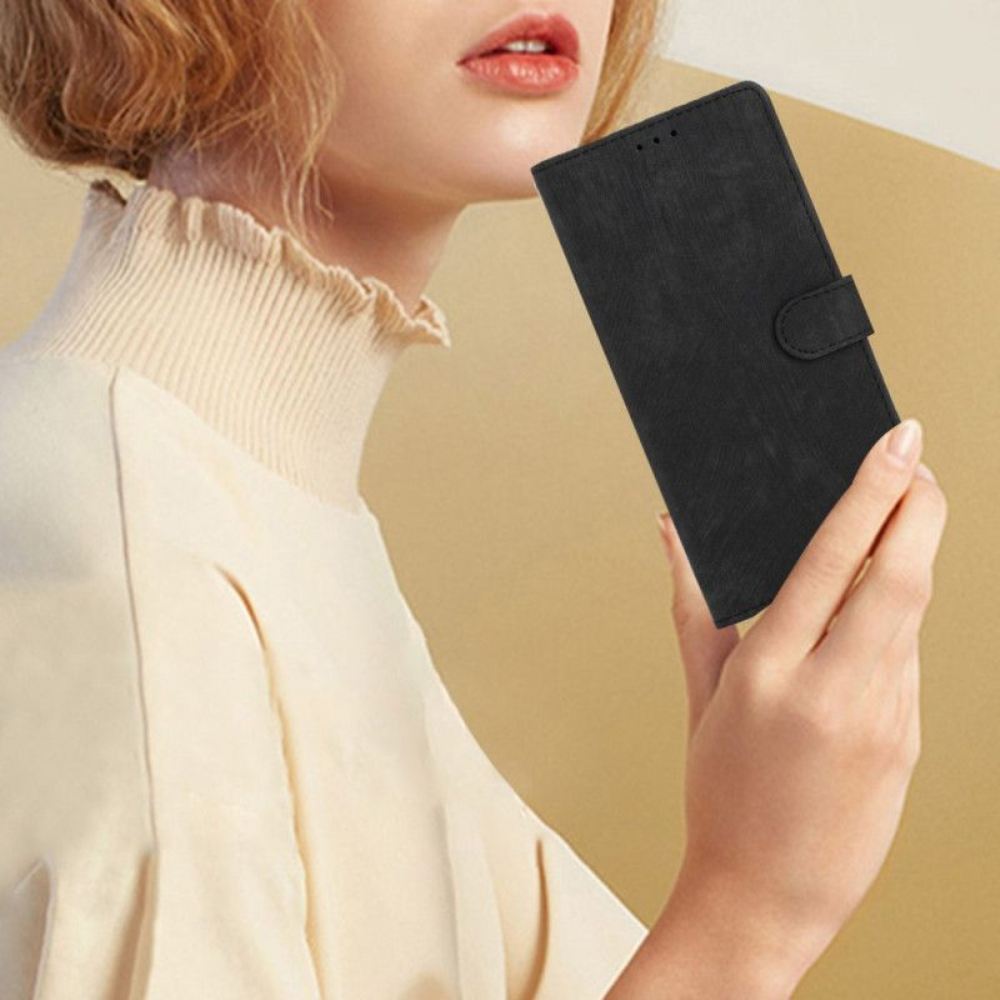 Flipové Pouzdro Na iPhone 15 Na Lana Retro Popruh