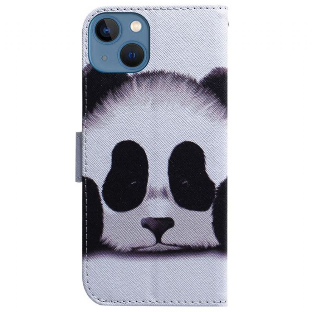Flipové Pouzdro Na iPhone 15 Panda