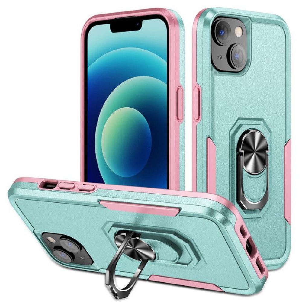 Kryt Na iPhone 15 Dvoutónový Podpůrný Kroužek