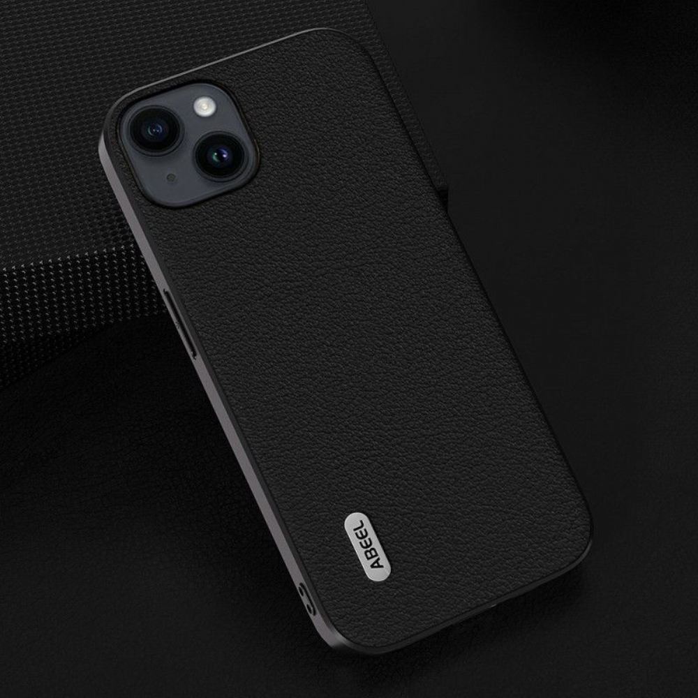 Kryt Na iPhone 15 Pravá Kůže Abeel