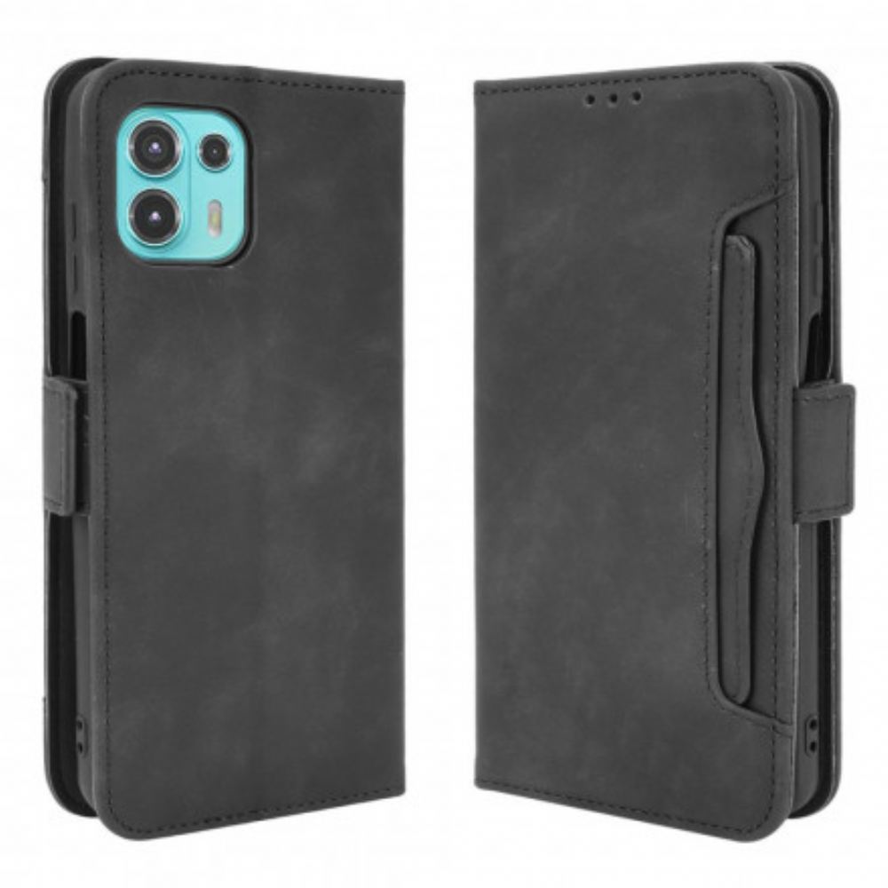 Kožené Pouzdro Na Motorola Edge 20 Lite Vícenásobná Karta První Třídy