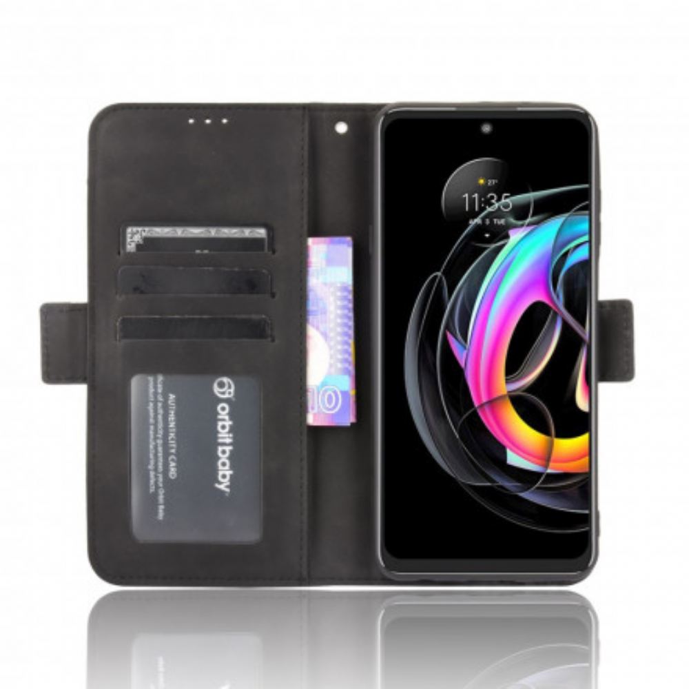 Kožené Pouzdro Na Motorola Edge 20 Lite Vícenásobná Karta První Třídy