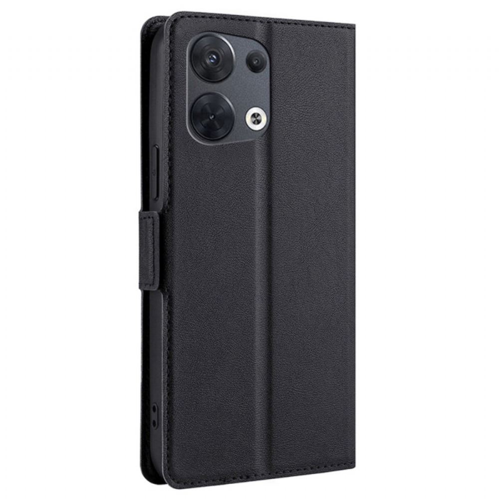 Flipové Pouzdro Na Oppo Reno 8 Velmi Jemné