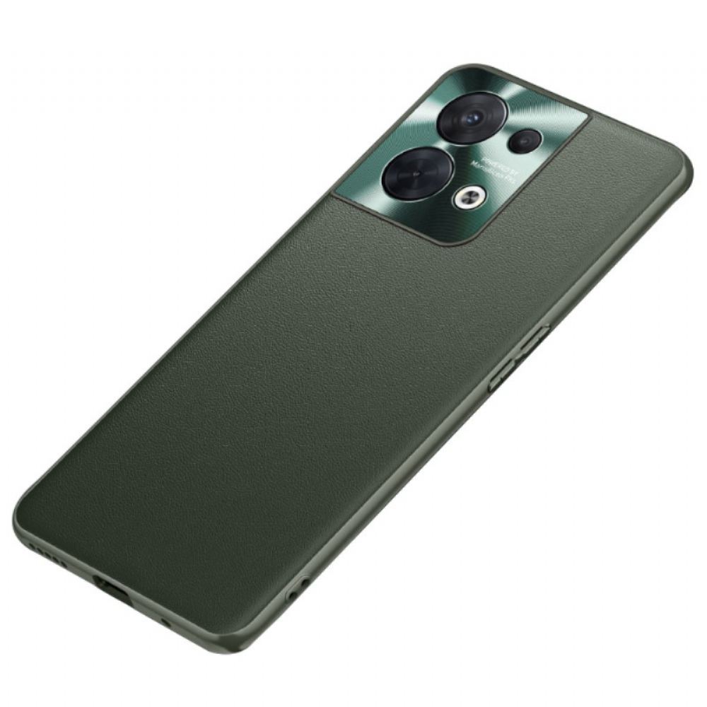 Kryty Na Mobil Na Oppo Reno 8 Prémiová Umělá Kůže