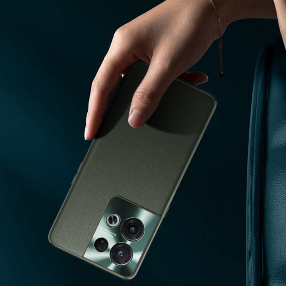 Kryty Na Mobil Na Oppo Reno 8 Prémiová Umělá Kůže
