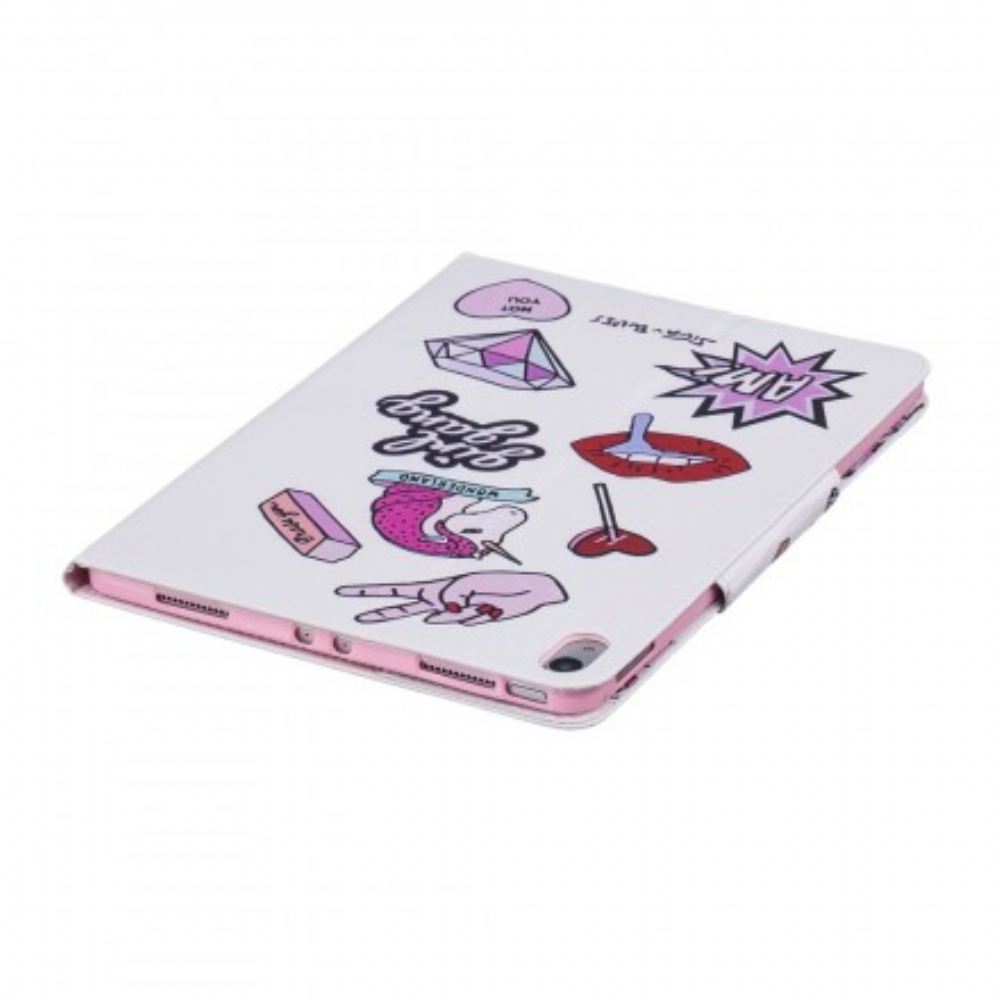 Flipové Pouzdro Na iPad Air (2022) (2020) / Pro 11" Dívčí Gang