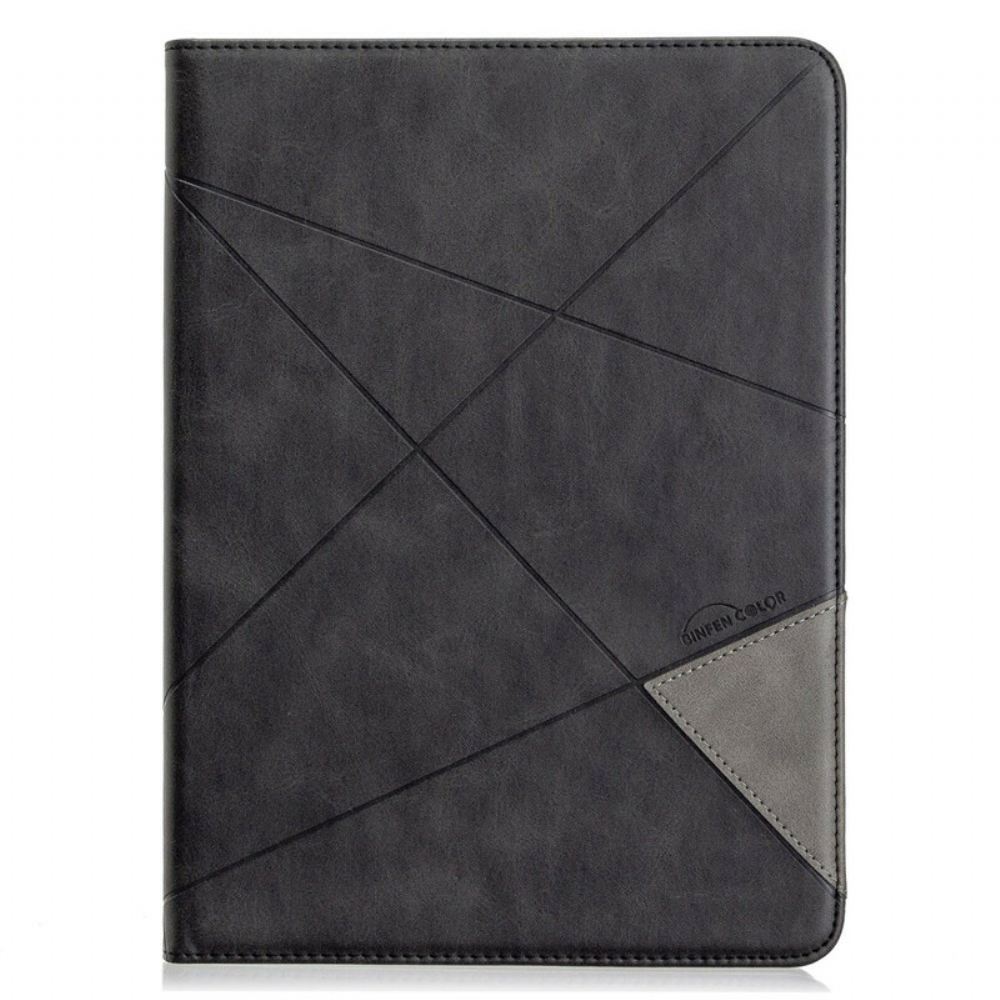 Flipové Pouzdro Na iPad Air (2022) (2020) / Pro 11" Geometrický Tvar