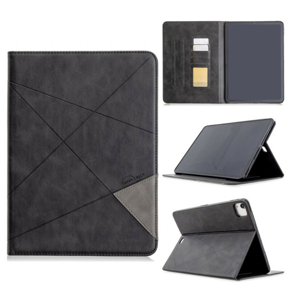 Flipové Pouzdro Na iPad Air (2022) (2020) / Pro 11" Geometrický Tvar