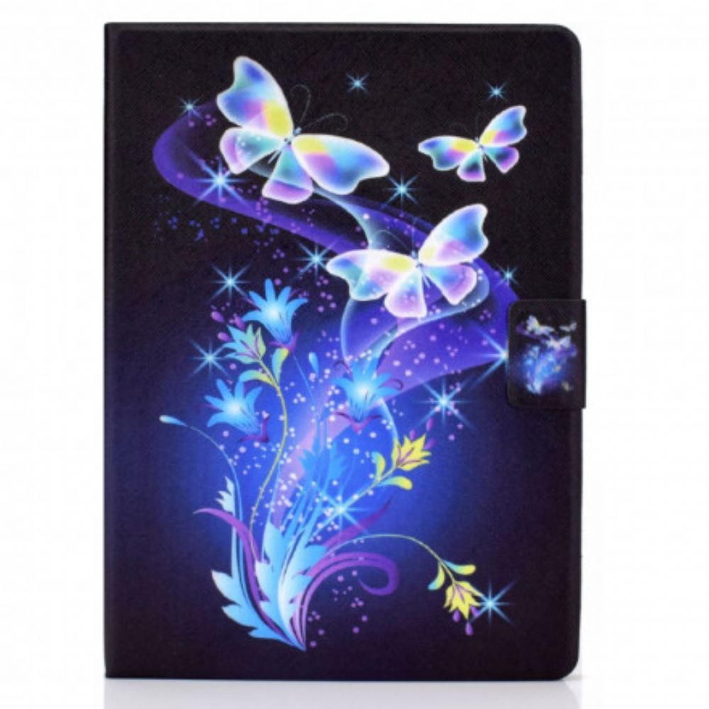 Flipové Pouzdro Na iPad Air (2022) (2020) / Pro 11" Kouzelní Motýli