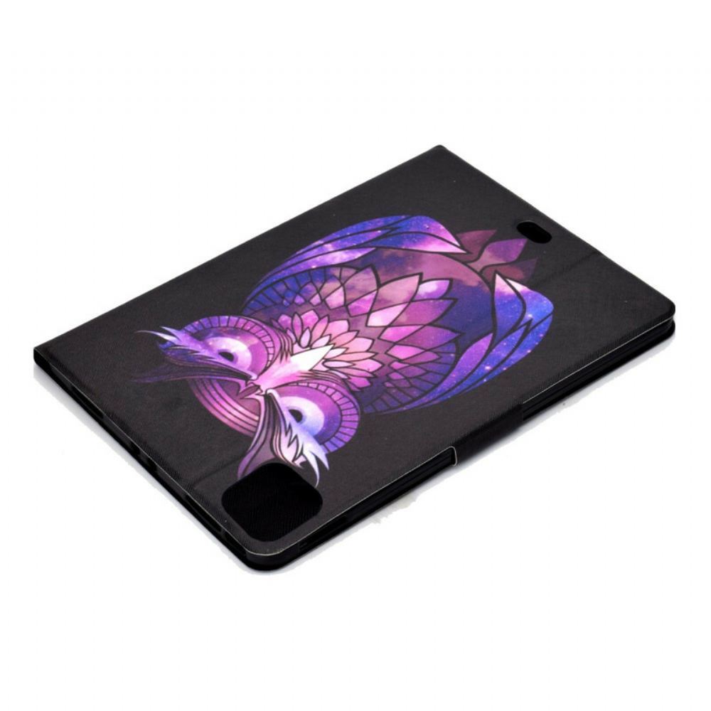 Flipové Pouzdro Na iPad Air (2022) (2020) / Pro 11" Rozzlobená Sova