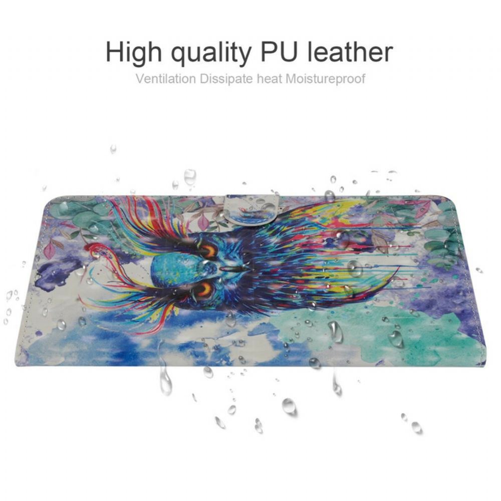 Flipové Pouzdro Na iPad Air (2022) (2020) / Pro 11" Světelné Body Sovy
