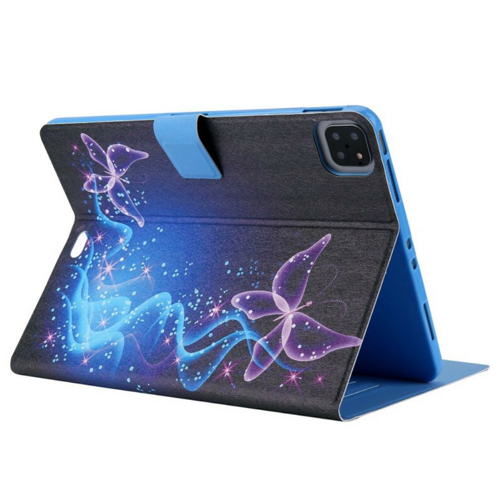 Flipové Pouzdro Na iPad Air (2022) (2020) / Pro 11" Vzor Série Motýlů