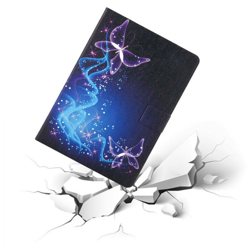 Flipové Pouzdro Na iPad Air (2022) (2020) / Pro 11" Vzor Série Motýlů