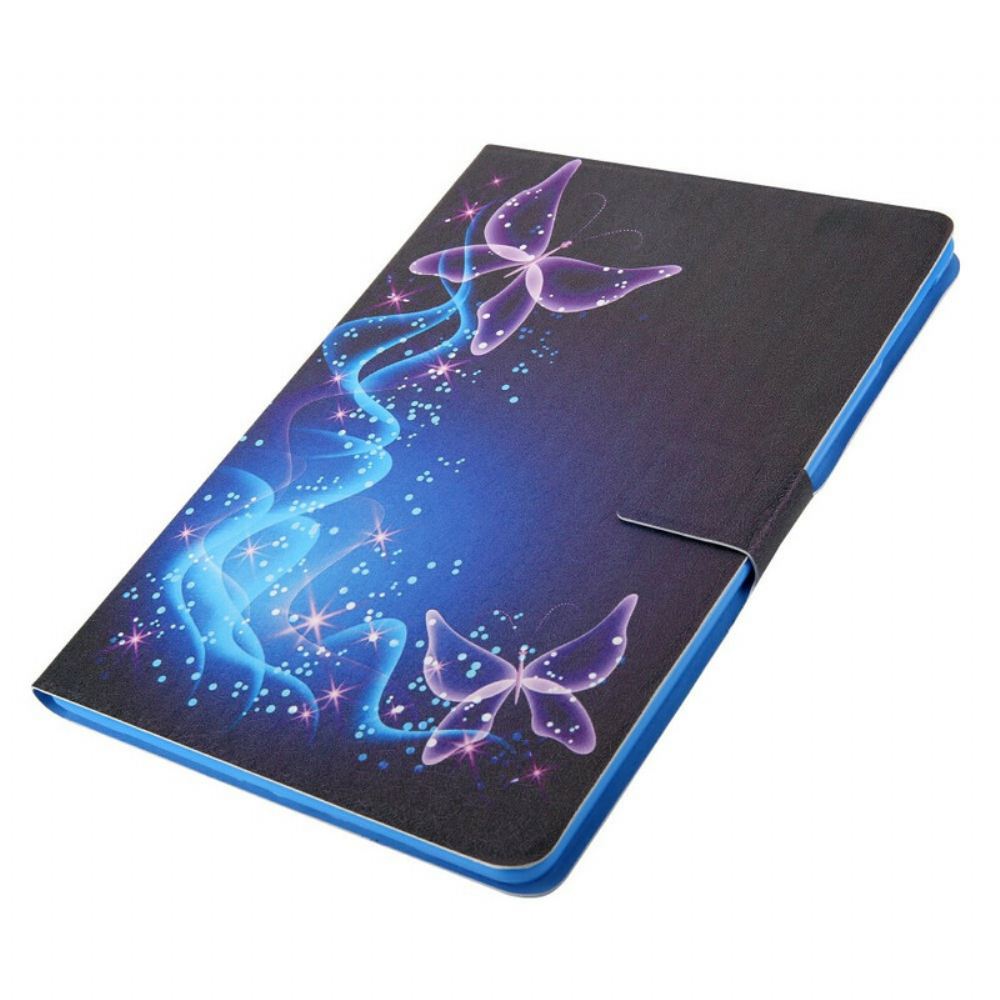 Flipové Pouzdro Na iPad Air (2022) (2020) / Pro 11" Vzor Série Motýlů