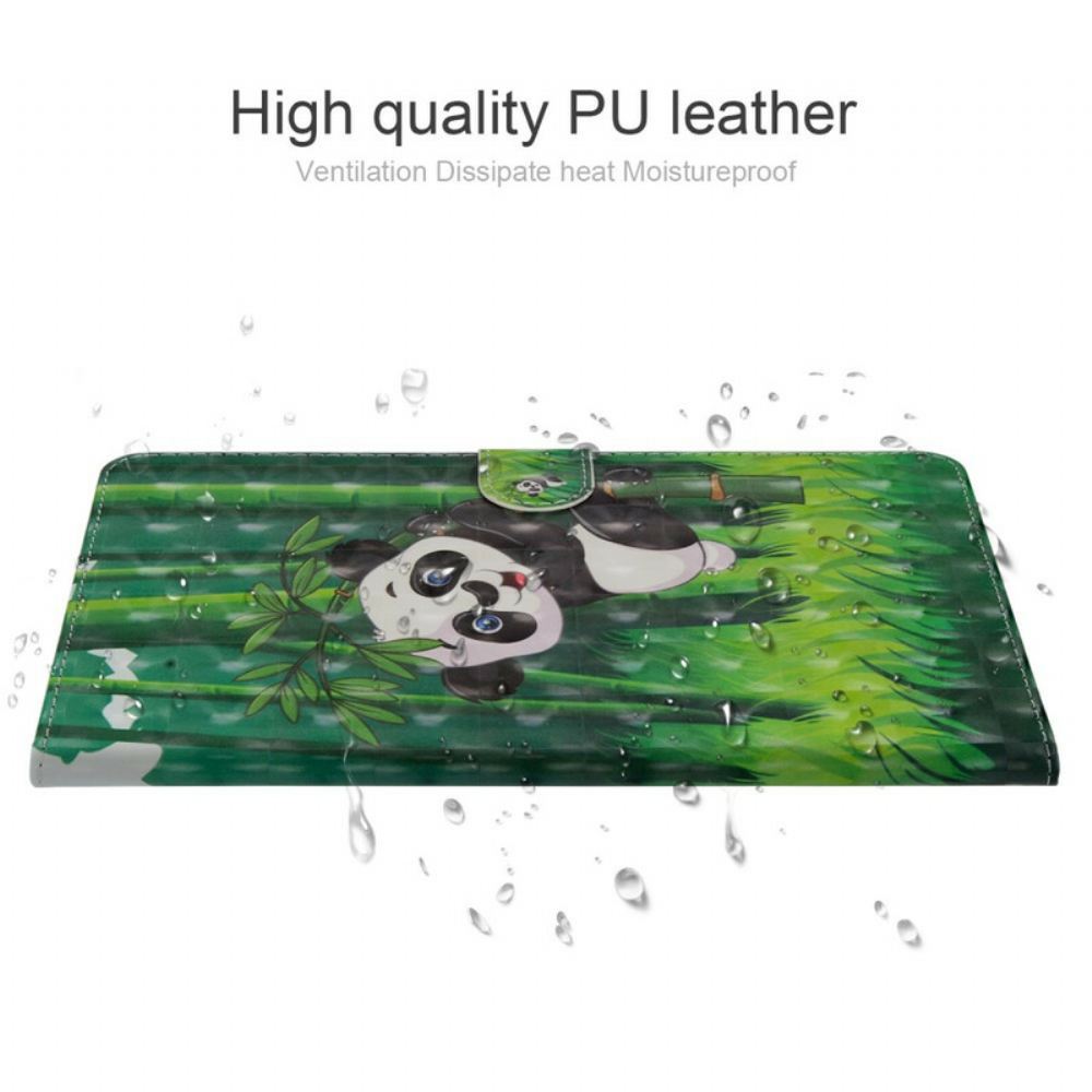 Kožené Pouzdro Na iPad Air (2022) (2020) / Pro 11" Světelné Body Panda
